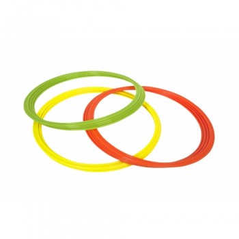 Кольца для развития координации SELECT Coordination rings (341) жовт/зел/помаранч, one size