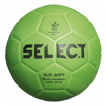 Мяч гандбольный SELECT Duo Soft Beach Handball (007) зелений, junior 2