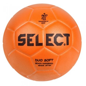 Мяч гандбольный SELECT Duo Soft Beach Handball (006) помаранч, senior 3