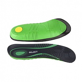 Стельки SELECT Sneaker Support (019) чорн/зелений лайм, S