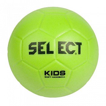 Мяч гандбольный SELECT Kids Soft Handball лайм, 0