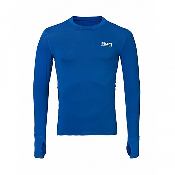 Термофутболка SELECT 6902 Compression shirt with long sleeves (L/S) (004) синій, L