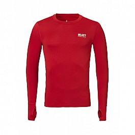 Термофутболка SELECT 6902 Compression shirt with long sleeves (L/S) червоний, 14/16