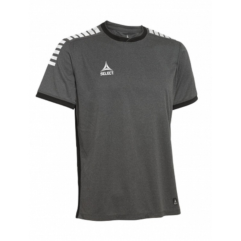 Футболка SELECT Monaco player shirt  сірий, L фото товару