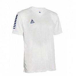 Футболка SELECT Pisa player shirt s/s (017) біло/синій, L