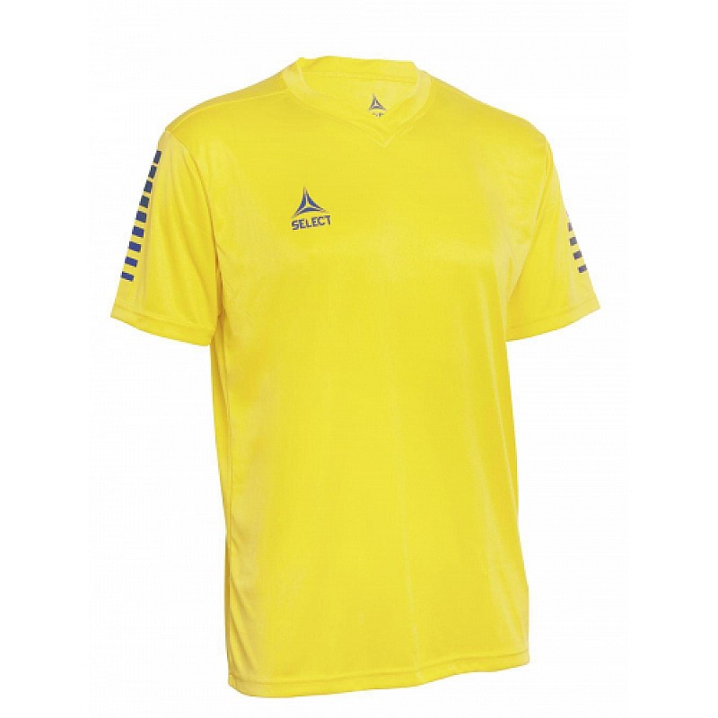 Футболка SELECT Pisa player shirt  жовто/синій, M фото товара