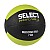 Мяч медицинский SELECT Medicine ball чорн/салатовий, 7кг