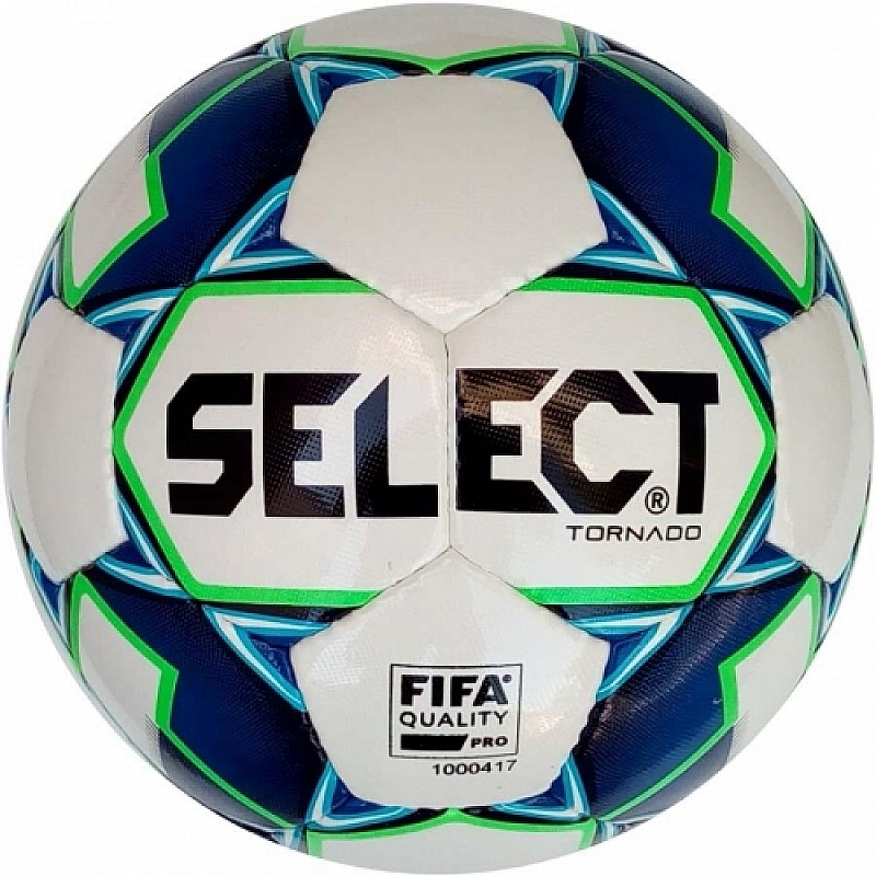 М’яч футзальний SELECT Futsal Tornado (FIFA Quality PRO)  біл/синій фото товару