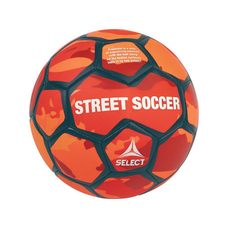 Мяч футбольный SELECT Street Soccer  помаранч/синій, 4,5 фото товара