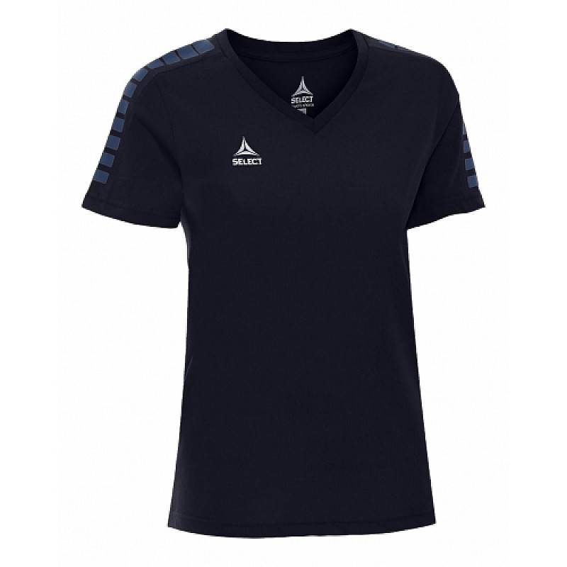 Футболка SELECT Torino t-shirt  т.синій, M фото товару
