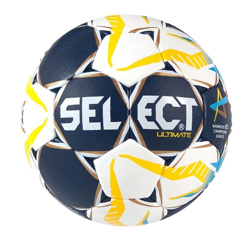 Мяч гандбольный SELECT Ultimate Champions League Match men  біл/жовтий, junior 2 фото товара