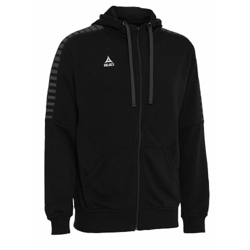 Толстовка SELECT Torino zip hoodie  чорний, XXXL фото товара