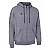 Толстовка SELECT Torino zip hoodie (030) сірий, XL