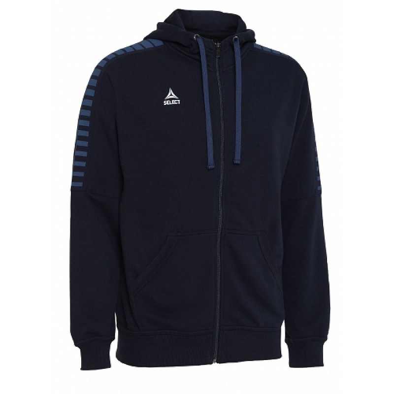 Толстовка SELECT Torino zip hoodie  т.синій, L фото товару