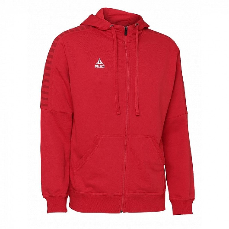 Толстовка SELECT Torino zip hoodie  червоний, М фото товара