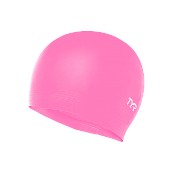 Шапочка для плавання TYR Latex Swim Cap, Light Pink, Onesize, Light Pink