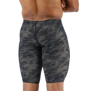 Чоловічі плавки-джаммери TYR Mens' Blackout Camo Jammer, Black, 26, Black