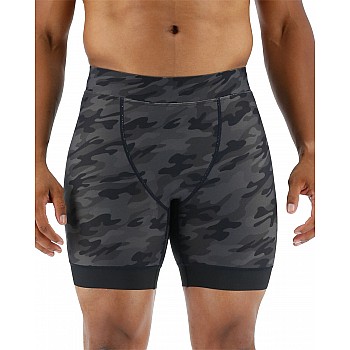 Чоловічі плавки-джаммери TYR Mens' Blackout Camo Workout Jammer, Black, 30, Black