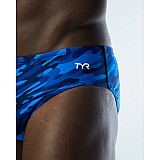 Чоловічі плавки TYR Men's Camo Racer, Blue, 28, Blue