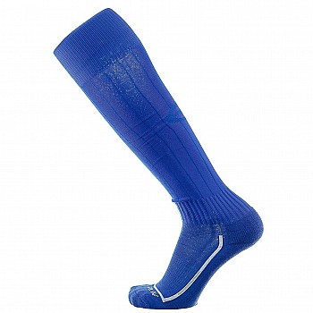 Гетры футбольные Europaw синие с трикотажным носком [41-45]