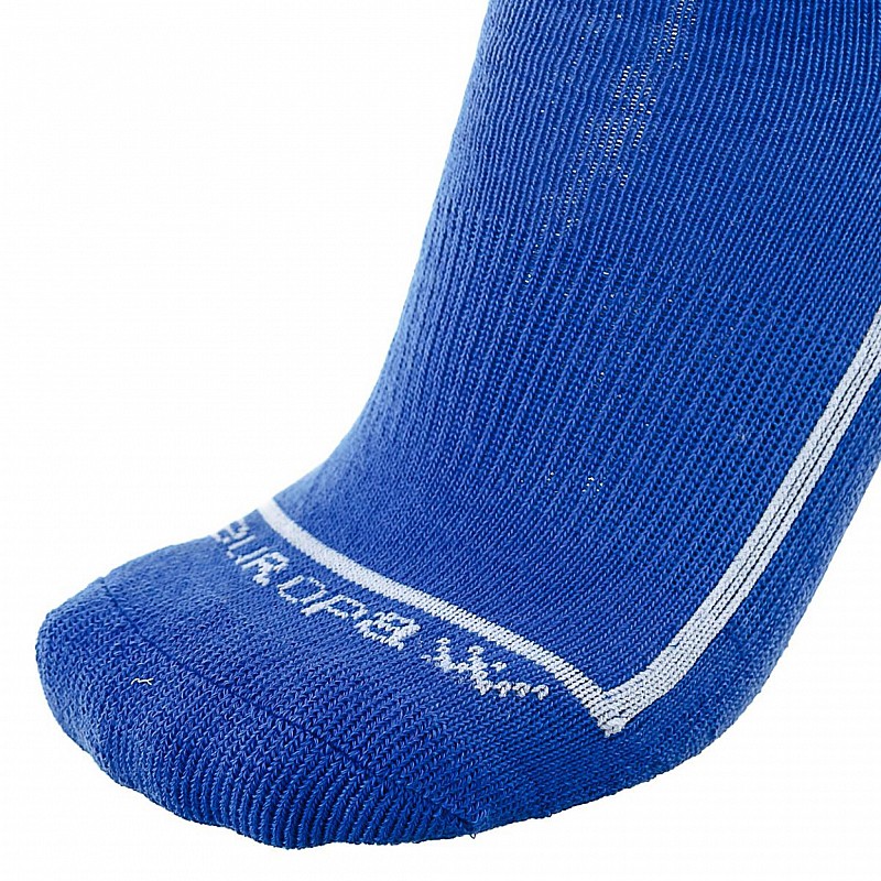 Гетры футбольные Europaw синие с трикотажным носком [41-45] фото товару