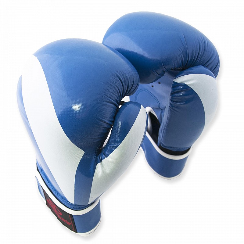 Перчатки боксерские Europaw PVC синие 10 oz фото товара