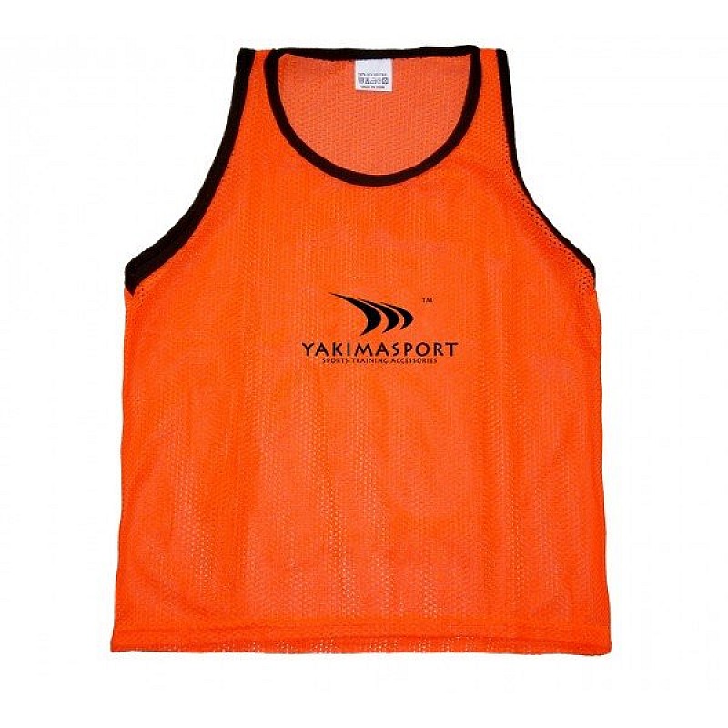 Манишка Yakimasport тренировочная оранжевая Sr фото товару