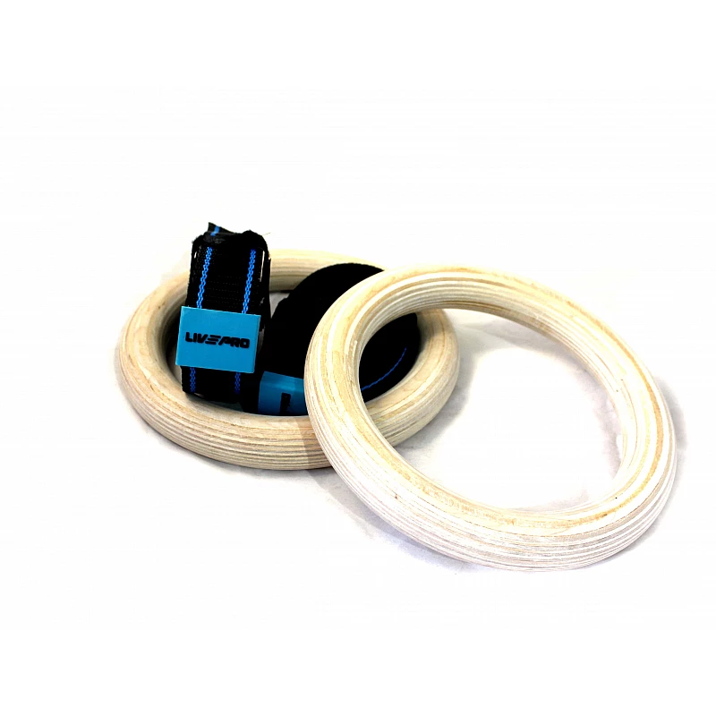 Гимнастические кольца LivePro WOOD GYM RING LP8123 фото товара