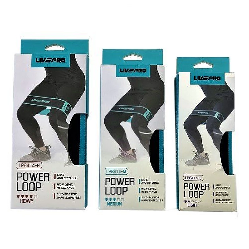 Фитнес резинка LivePro POWER LOOP M-medium фото товара