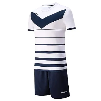 Футбольная форма Europaw 014 бело-т.синяя 