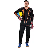 Воротарська форма Europaw чорно-помаранчева фото товару