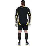 Воротарська форма Europaw чорно-жовта з шортами фото товару