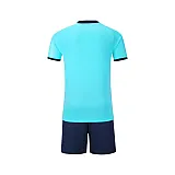 Футбольна форма Europaw 021 бирюзово-т.синя фото товару