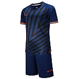 Футбольная форма детская Europaw 016 т.сине-оранжевая фото товара