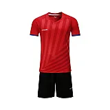 Футбольна форма дитяча Europaw 016 червоно-чорна фото товару