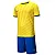 Футбольная форма детская Europaw 016 желто-синяя