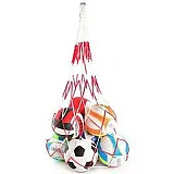 Сітка для мячів червоно-біла фото товару