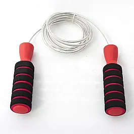 Скакалка з металевим тросом