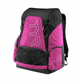 Рюкзак TYR Alliance 45л, Розовый/Черный, Pink/Black