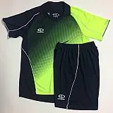 Футбольная форма Europaw 007-17 т.сине-салатовая фото товара