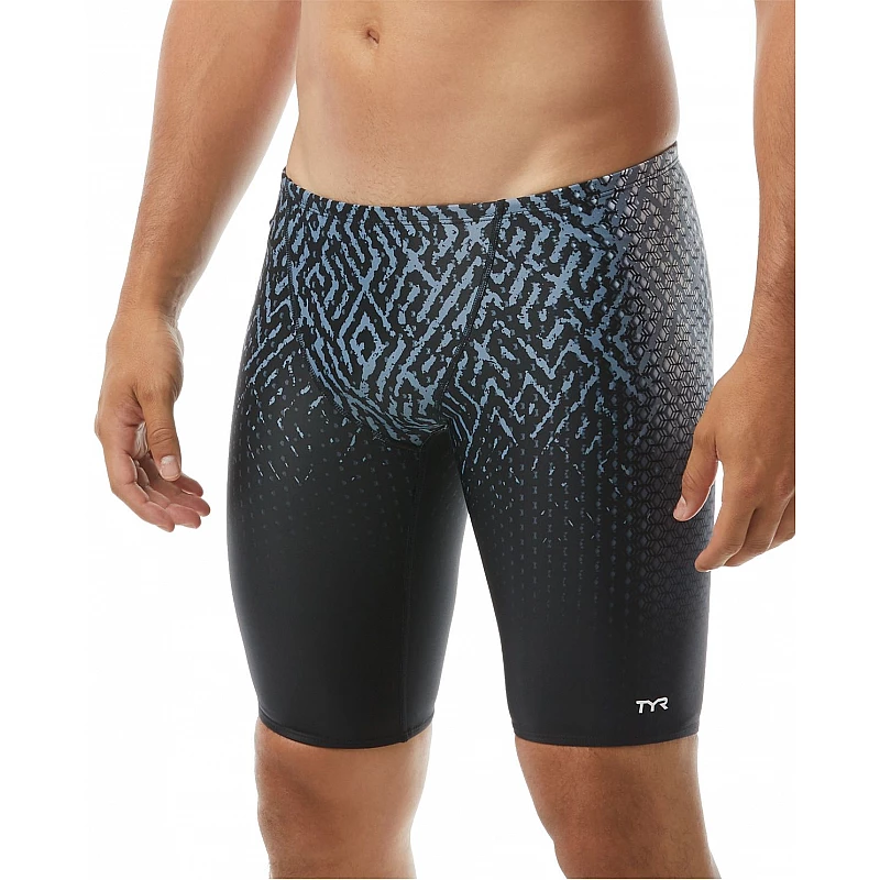 Чоловічі плавки-джаммери TYR Men’s Odyssey Jammer, серый, 36, Grey