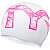 Шапочка для плавання TYR Pink Silicone Swim Cap, WHT/PINK, Onesize, WHT/PINK