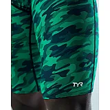 Чоловічі плавки-джаммери TYR Men's Camo Jammer, Green, 28, Green