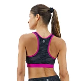 Топ жіночий TYR Women’s Blackout Camo Lyn Racerback, Black, 6, Black