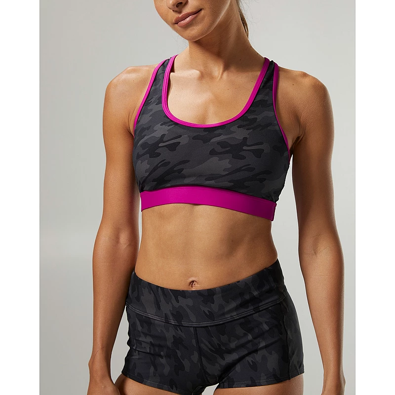 Топ жіночий TYR Women’s Blackout Camo Lyn Racerback, Black, 6, Black