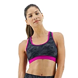 Топ жіночий TYR Women’s Blackout Camo Lyn Racerback, Black, 6, Black
