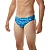 Чоловічі плавки TYR Men's Agran Racer, Синий, 32, Blue