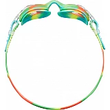Окуляри TYR Swimple Tie Dye Kids, Green/Orange
