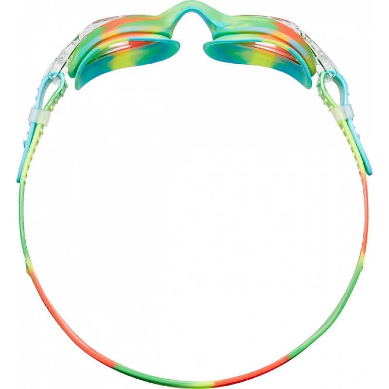 Окуляри TYR Swimple Tie Dye Kids, Green/Orange