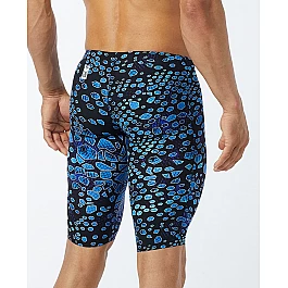 Стартові плавки TYR Men’s Avictor® Venom High Jammer, Синий, 32, BLK/BLUE